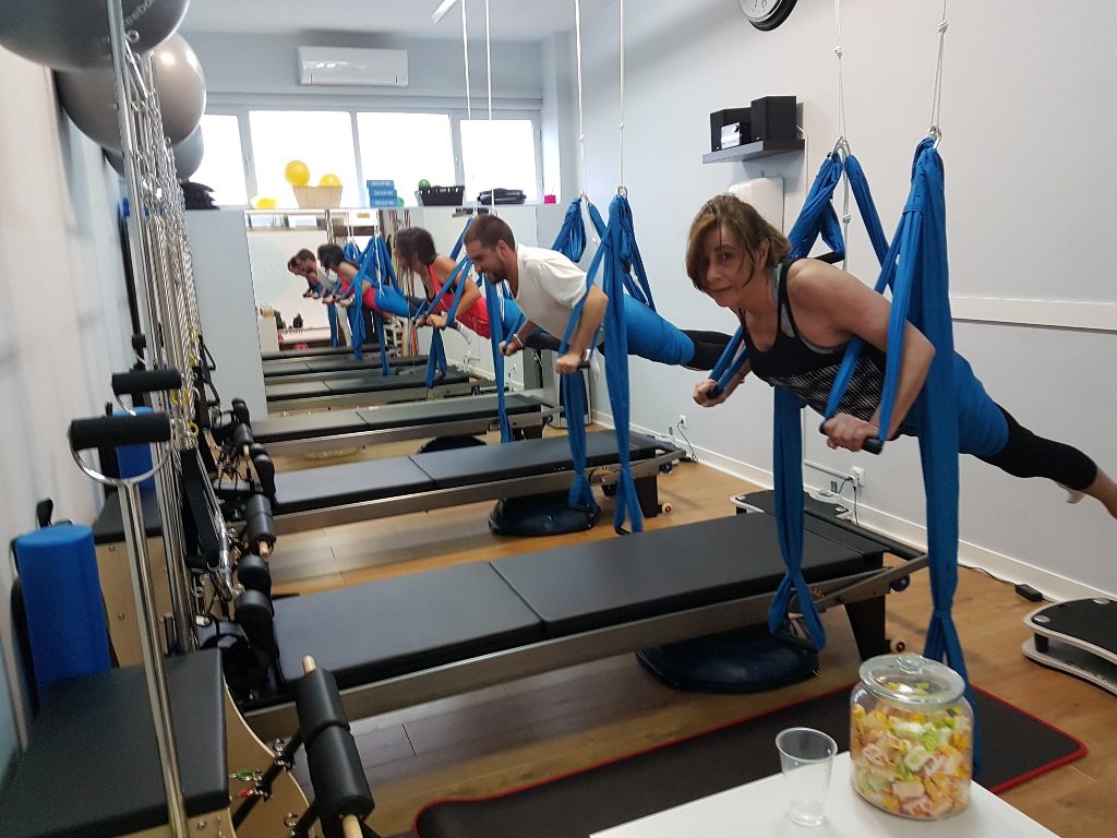 Pilates aéreo en las Rozas